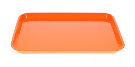 HSB - Set-up Tray Flat Size B (Ritter) - Tangerine, Plastic, 13 3/8" x 9-5/8" X 7/8" - (Equiv 300BFS-12)