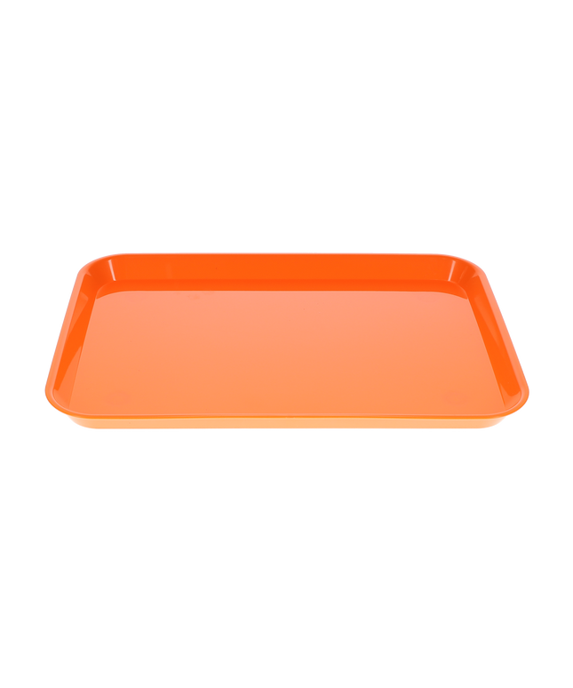 HSB - Set-up Tray Flat Size B (Ritter) - Tangerine, Plastic, 13 3/8" x 9-5/8" X 7/8" - (Equiv 300BFS-12)
