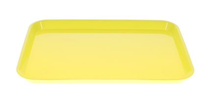 HSB - Set-up Tray Flat Size B (Ritter) - Neon Yellow, Plastic, 13 3/8" x 9-5/8" X 7/8" - (Equiv 300BFS-3)