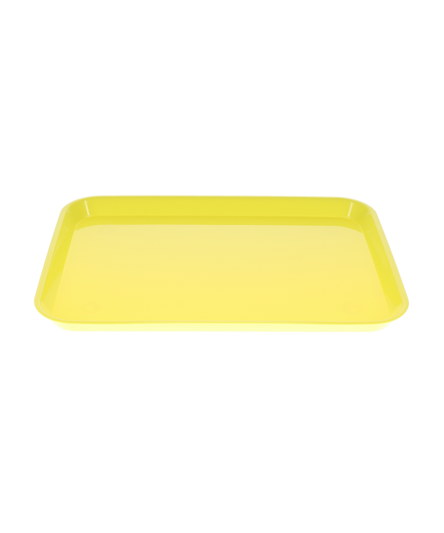 HSB - Set-up Tray Flat Size B (Ritter) - Neon Yellow, Plastic, 13 3/8" x 9-5/8" X 7/8" - (Equiv 300BFS-3)