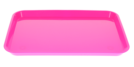 HSB - Set-up Tray Flat Size B (Ritter) - Neon Pink, Plastic, 13 3/8" x 9-5/8" X 7/8" - (Equiv 300BFS-6)