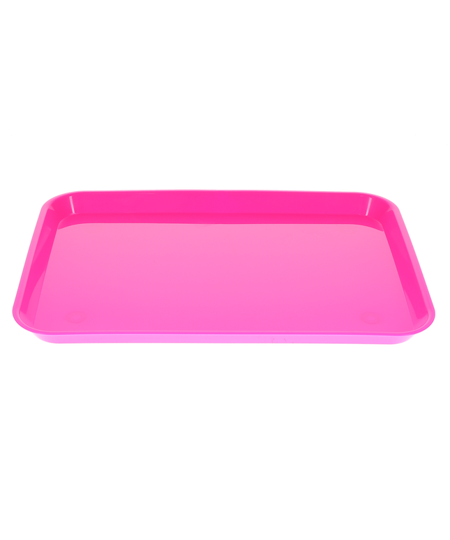 HSB - Set-up Tray Flat Size B (Ritter) - Neon Pink, Plastic, 13 3/8" x 9-5/8" X 7/8" - (Equiv 300BFS-6)