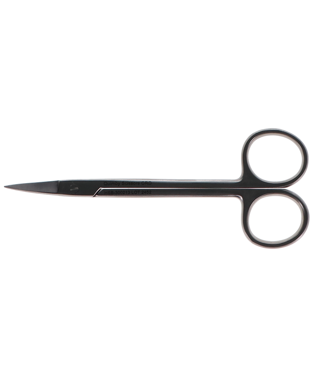 HSB - Quimby Gum Scissors 5'' Curved