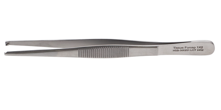HSB - Tissue Forceps 5'' 1X2