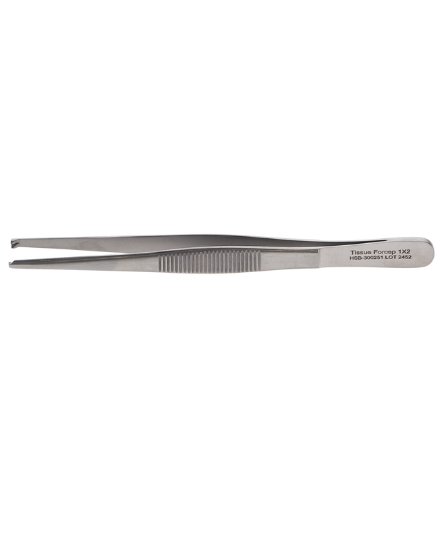 HSB - Tissue Forceps 5'' 1X2
