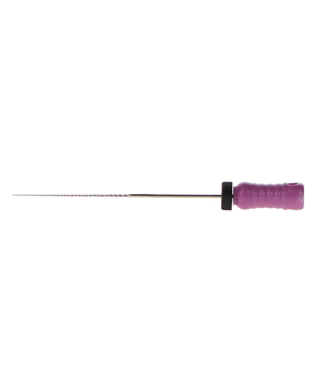 HSB - K-File, Stainless Steel, 31 mm, # 10, Purple, 6/Pk
