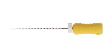 HSB - K-File, Flex-Type, Stainless Steel, 21 mm, # 20, Yellow, 6/Pk