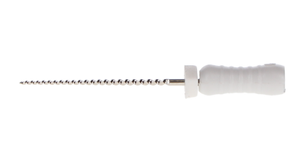 HSB - K-File, Flex-Type, Stainless Steel, 21 mm, # 45, White, 6/Pk