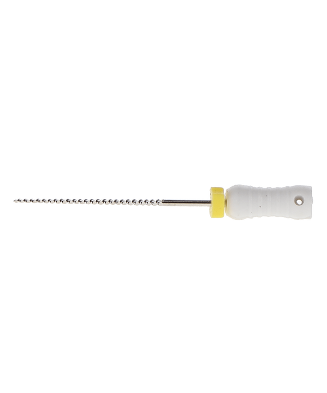 HSB - K-File, Flex-Type, Stainless Steel, 25 mm, # 45, White, 6/Pk