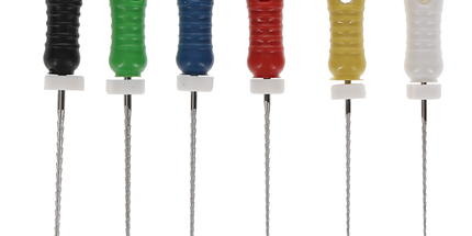HSB - Hedstrom Files, Stainless Steel, 21 mm, # 15-40, Assorted, 6/Pk