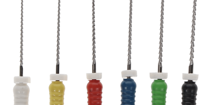 HSB - Hedstrom Files, Stainless Steel, 21 mm, # 45-80, Assorted, 6/Pk