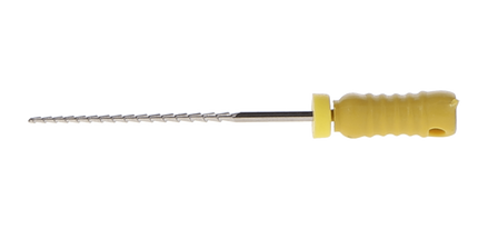HSB - Hedstrom Files, Stainless Steel, 25 mm, # 50, Yellow, 6/Pk