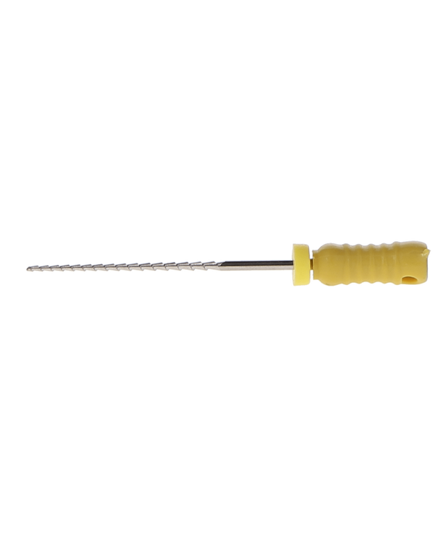 HSB - Hedstrom Files, Stainless Steel, 25 mm, # 50, Yellow, 6/Pk
