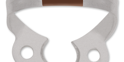 Coltene - Fiesta #W2 (Brown) Rubber Dam Clamp, Single Clamp
