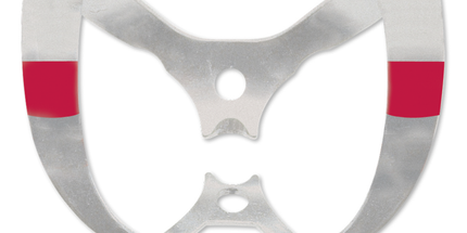 Coltene - Fiesta Wingless Clamp #W9 Anterior Teeth