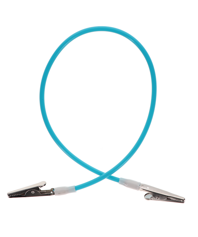 HSB - Bib Clip 3/Pk Plastic Non-Stretch Blue