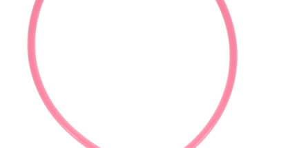 HSB - Bib Clip 3/Pk Plastic Non-Stretch Pink