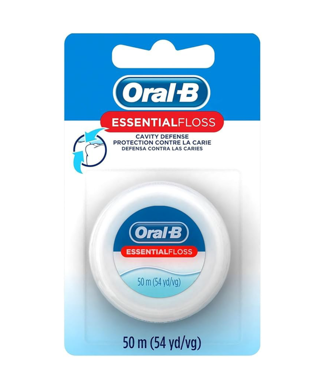 P&G - Oral-B Floss, Essential Cavitiy Protection, Unflavored, 55yd, 24/cs