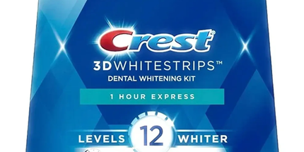 P&G - Crest 3D Whitestrips, 1 Hour Express, 12 Levels, 10ct/pk, 8pk/cs