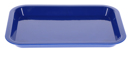 HSB - Set-up Tray Flat Size F - Neon Blue, Plastic, 9-5/8" X 6-5/8" X 7/8" - (Equiv 300FMS-2)