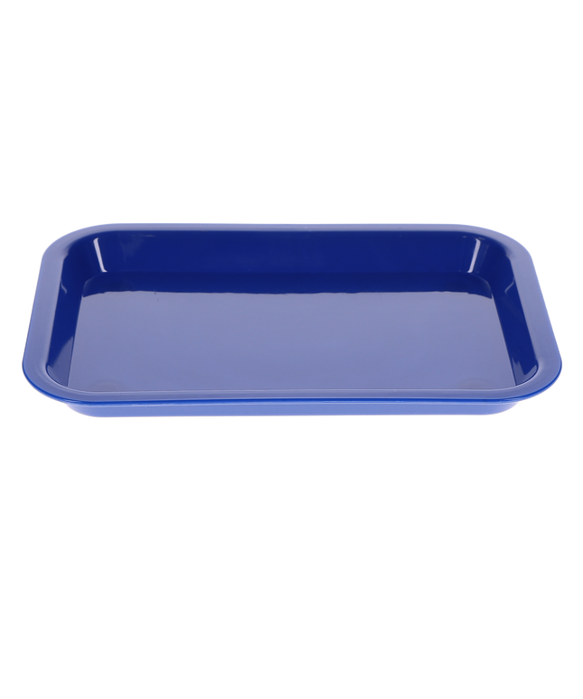 HSB - Set-up Tray Flat Size F - Neon Blue, Plastic, 9-5/8" X 6-5/8" X 7/8" - (Equiv 300FMS-2)