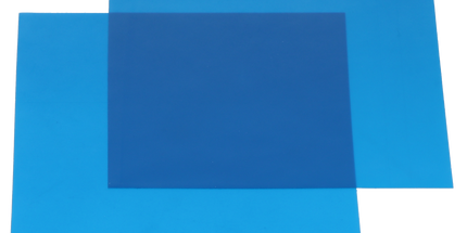 HSB - Rubber Dams, Latex, 5" x 5", Heavy Gauge, Blue, 52/Pk
