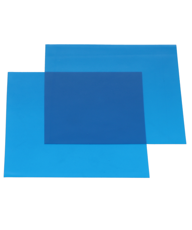 HSB - Rubber Dams, Latex, 5" x 5", Heavy Gauge, Blue, 52/Pk