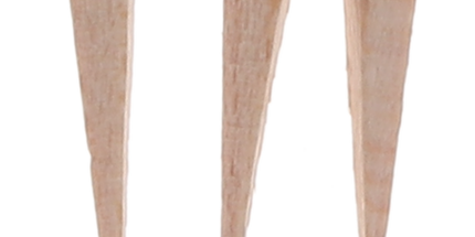 HSB - Wood Wedges Triangular Small 500/Bx - (Equiv. WaterPik #061211-000)
