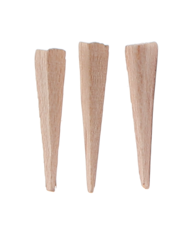 HSB - Wood Wedges Wide Base 500/Bx - (Equiv. WaterPik #061214-000)