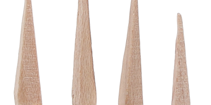 HSB - Wood Wedges Triangular Asst 500/Bx - (Equiv. WaterPik #061215-000)