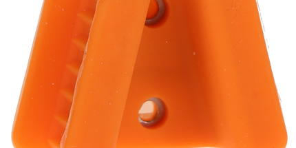 HSB - Mouth Props Silicone Child, Yl Orange, 2Pcs/Box (Equiv. SC-9050-7X)