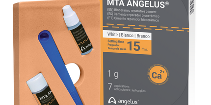 Angelus - MTA Angelus White 1g Reparative Cement: 1g. Vial, 3ml Distilled Water