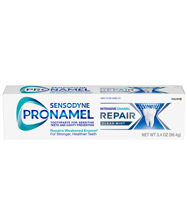 ProNamel? Intensive Enamel Repair Toothpaste, Clean Mint, 3.4 oz. tube, 6/pkg, 2 pkg/cs (12 tubes total)
