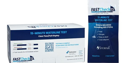 Sterisil? FastCheck 15? In-Office Water Test Strip - Pack of 6
