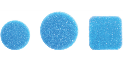 Pac-Dent - Disposable Blue polyurethane Sponges for round endo stand, size 2" dia