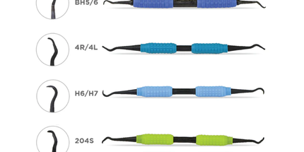 Pac-Dent - ImplaKlean Implant Scaler - 1/2 Langer, 3/Pk