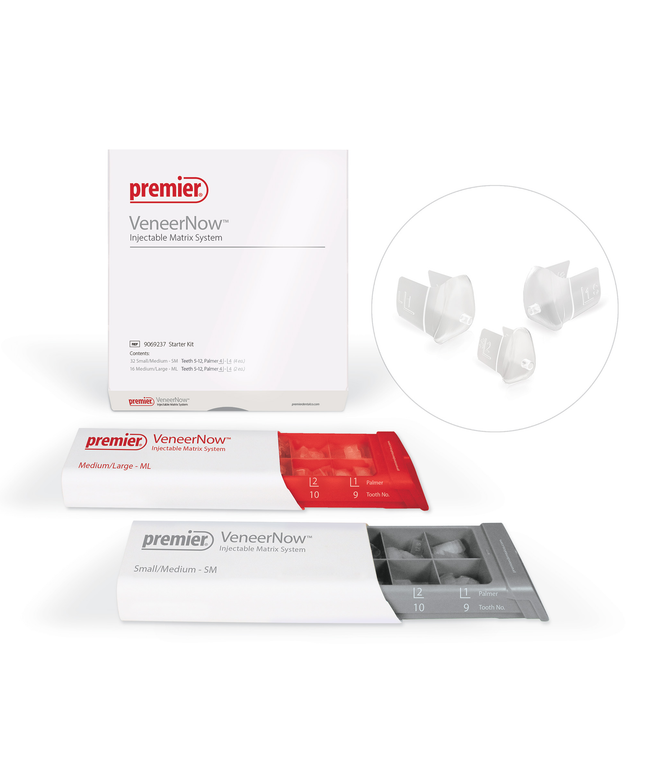 Premier - VeneerNow Injectable Matrix System Starter Kit, 48 Matrices, 9069237