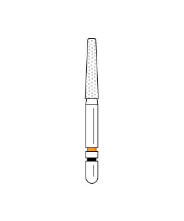Premier - Two Striper Ztech Diamond Bur Friction Grip 703.8KR ZF 5PK  (replaces PR-2015894)