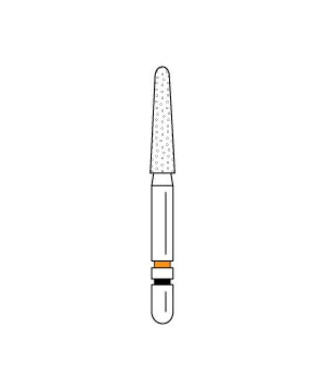 Premier - Two Striper Ztech Diamond Bur Friction Grip 770.8ZF 5PK  (replaces PR-2015890)