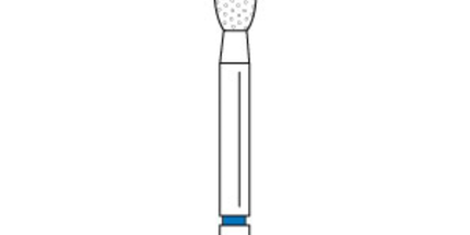 Premier - Two Striper Ztech Diamond Bur Friction Grip 285.5ZM 5PK