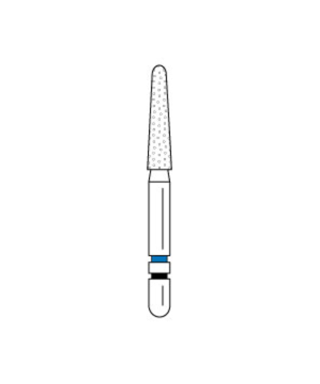 Premier - Two Striper Ztech Diamond Bur Friction Grip 770.8ZM 5PK