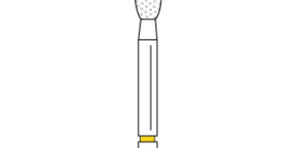 Premier - Two Striper Ztech Diamond Bur Friction Grip 285.5ZX 3PK