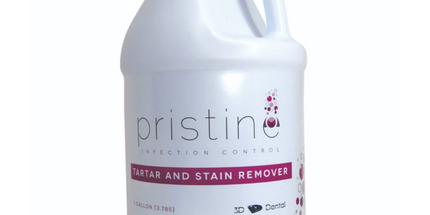 3D - Pristine Tartar & Stain Remover 1 Gallon. Ready To Use Formula. Great For Dentures Bridges