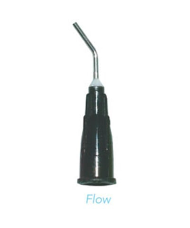 Mark3 - Pre Bent Needle Applicator Tips 19Ga Black 100/pack Disposable Blunt End Tip