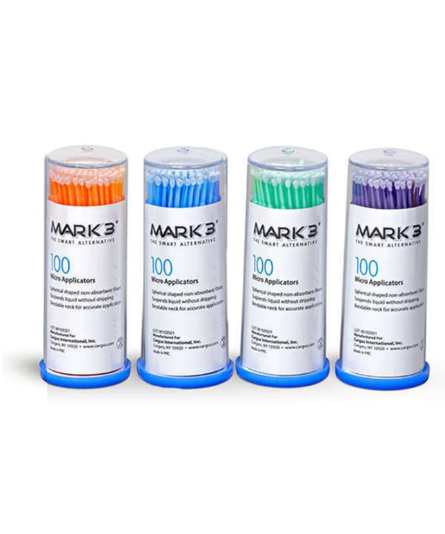 Mark3 - Disposable Micro Applicators Regular 400/pack Non-Linting Non Absorbent Applicators Are