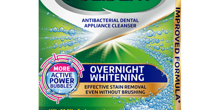 Polident Overnight Denture Cleanser Tabs 1 x 30  (Replaces GLA-03443)