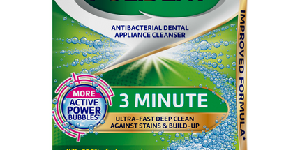 Polident 3-Minute Denture Cleanser Tabs 1 x 90  (Replaces GLA-05316)