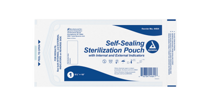 Dynarex - Sterilization Pouches, 5.25" x 10", 200/Pk