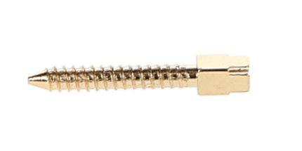 HSB - Gold-Plated Screw Post Refill - L4, #4 Long 11.8mm (12/Pk)