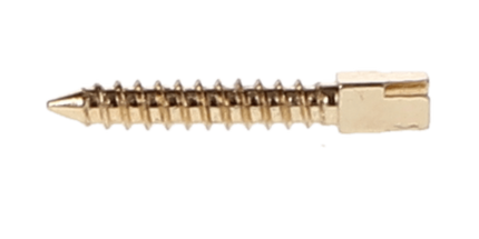 HSB - Gold-Plated Screw Post Refill - L6, #6 Long 11.8mm (12/Pk)